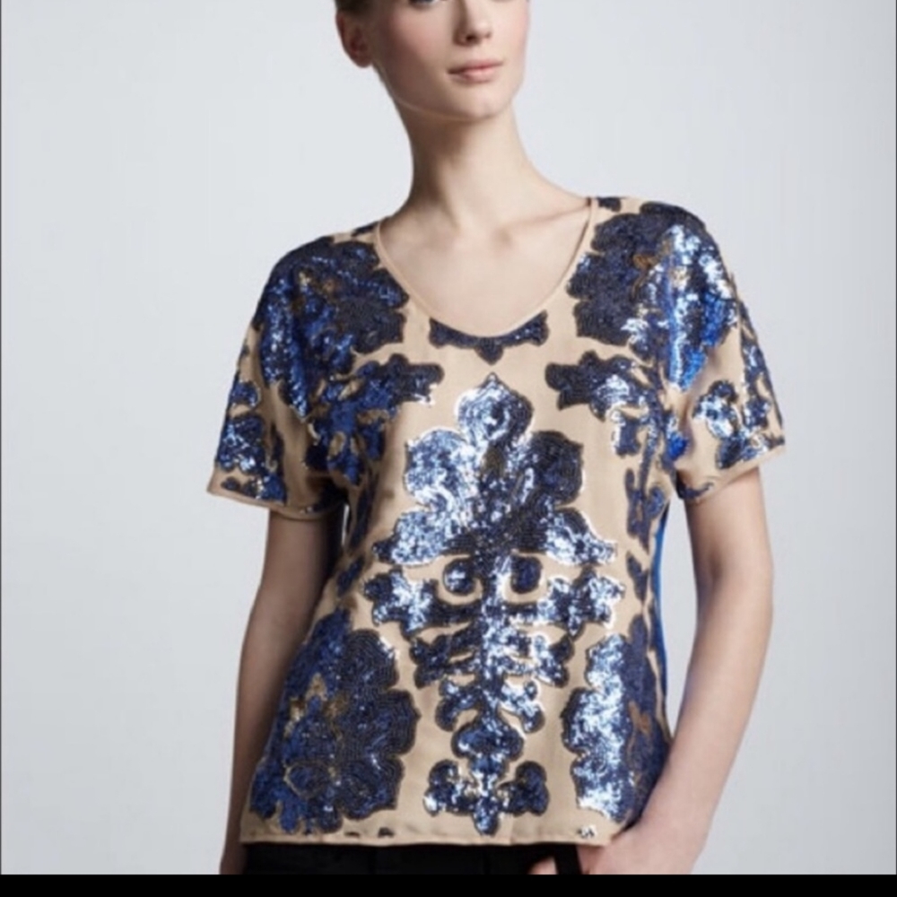 NWT Tracy Reese x NM Sequin Top